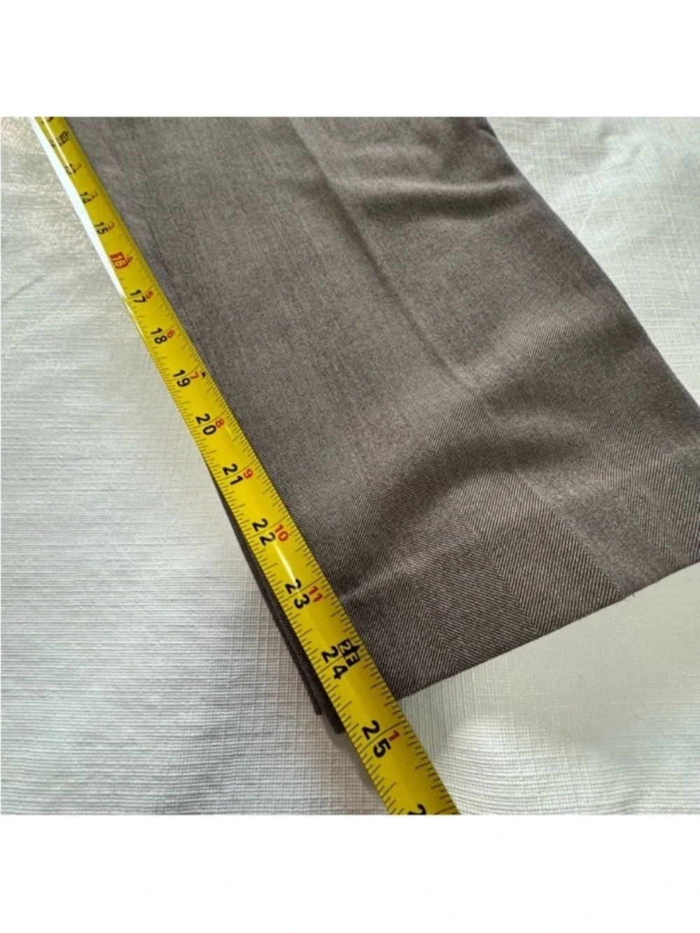 Babaton Mushroom Straight-Leg Tailored Pants size xl